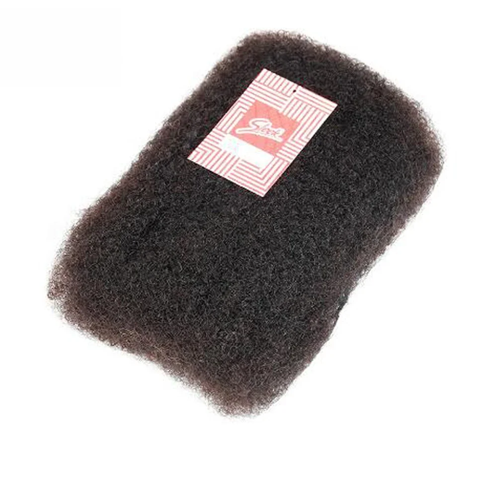 Slanke Afro Kinky Bulk Menselijk Haar Voor Vlechten Twist Peruaanse QVR Remy Bulk Haar Voor Dreadlock Natuurlijke Kleur Afrikaanse Vlechten Haar - afbeelding 2