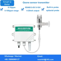 Sensore di ozono rilevatore di gas tossico per aria RS485 trasmettitore di monitoraggio della concentrazione analogico O3 uso industriale