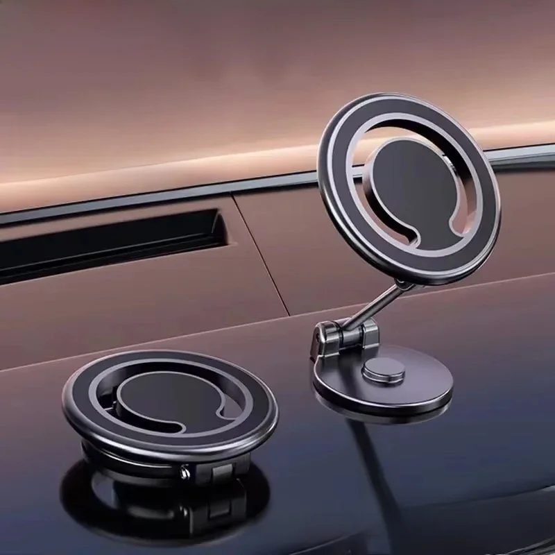 Magnetyczny uchwyt samochodowy na telefon komórkowy Magnetyczny uchwyt samochodowy na telefon komórkowy Wspornik smartfona w samochodzie dla iPhone 15 14 13 Samsung Xiaomi — zdjęcie 2