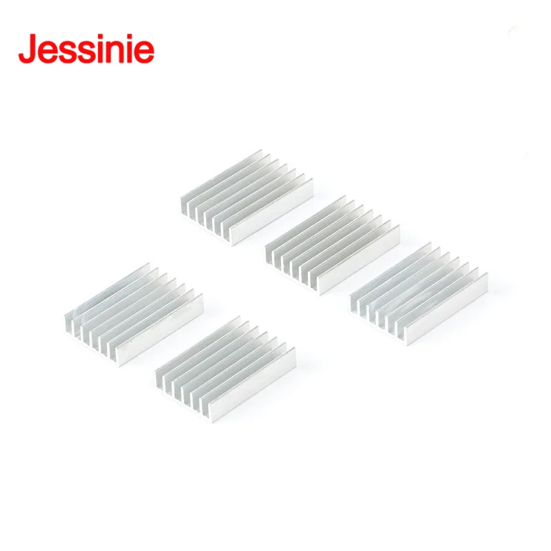 100 قطعة/1 قطعة 30*20*6 مللي متر سبائك الألومنيوم المبرد المبرد بالوعة الحرارة رقاقة إلكترونية IC تبريد المبرد برودة لوحدة المعالجة المركزية RAM GPU PCB