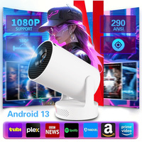 2025 Projector HY300 UItra 8K Android 14 Dual Wifi6 290ANSI Allwinner H726 BT5.0 1080P 1280*720P Home Cinema Outdoor Projetor