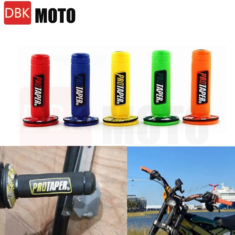 

Handle Grips Pro taper Motorcycle Protaper Dirt Pit Bike Motocross 7/8" Handlebar Rubber Gel Hand Grips Brake Hands