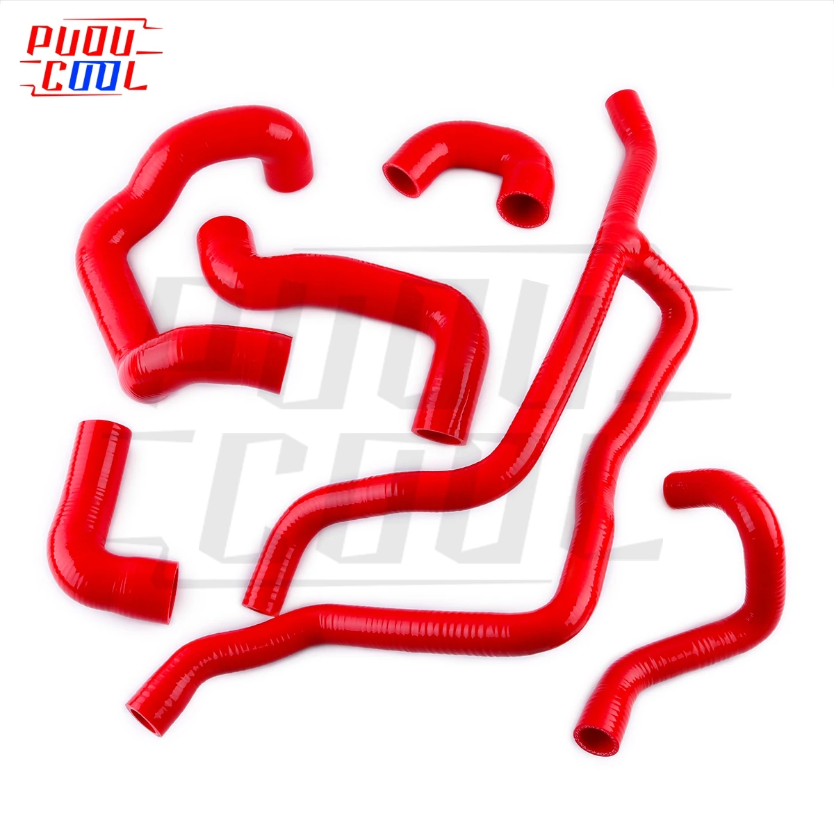 FOR 1988-1993 BMW E30 M20 325 325i 6CY 1989 1990 1991 1992 Water Radiator Silicone Hoses Kit Tubes Piping 6Pcs 10 Colors