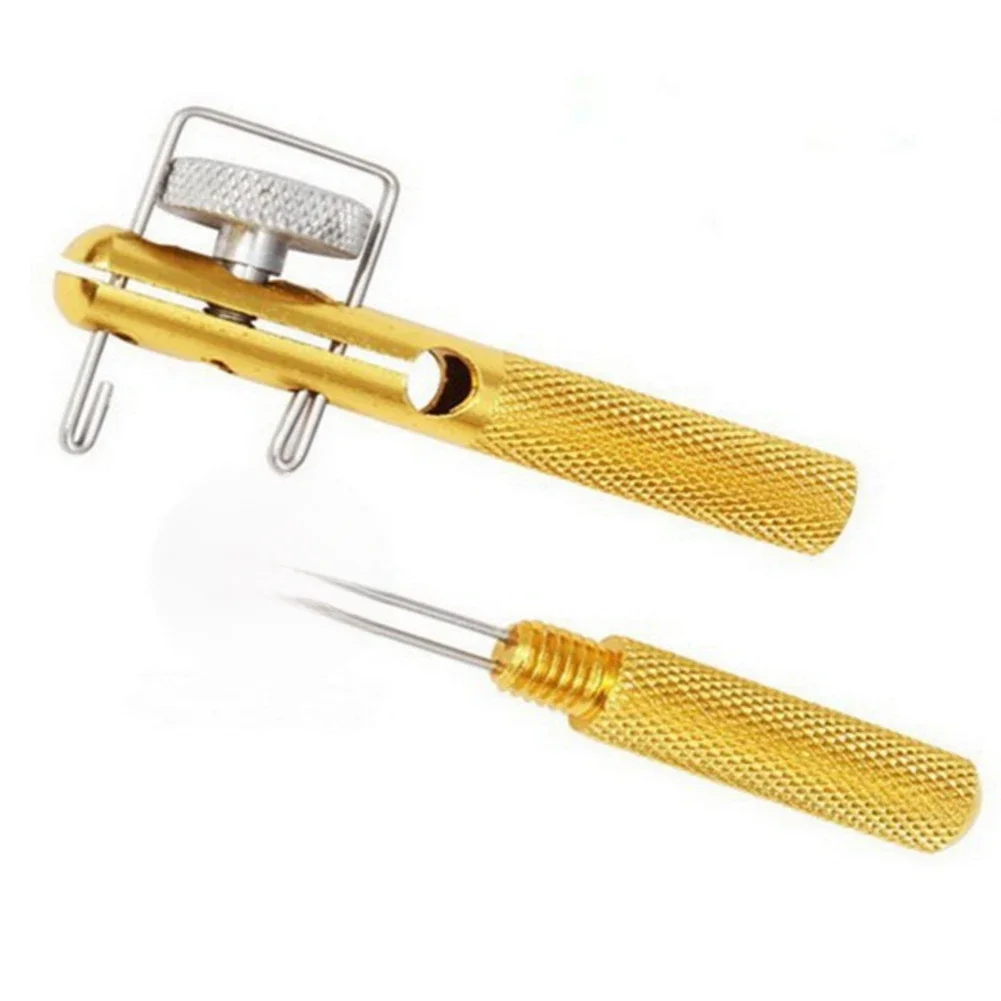 Ligne de pêche automatique crochet niveau Machine rapide Double tête aiguille noeuds hameçon attachant dispositif rapide en alliage d'aluminium accessoires