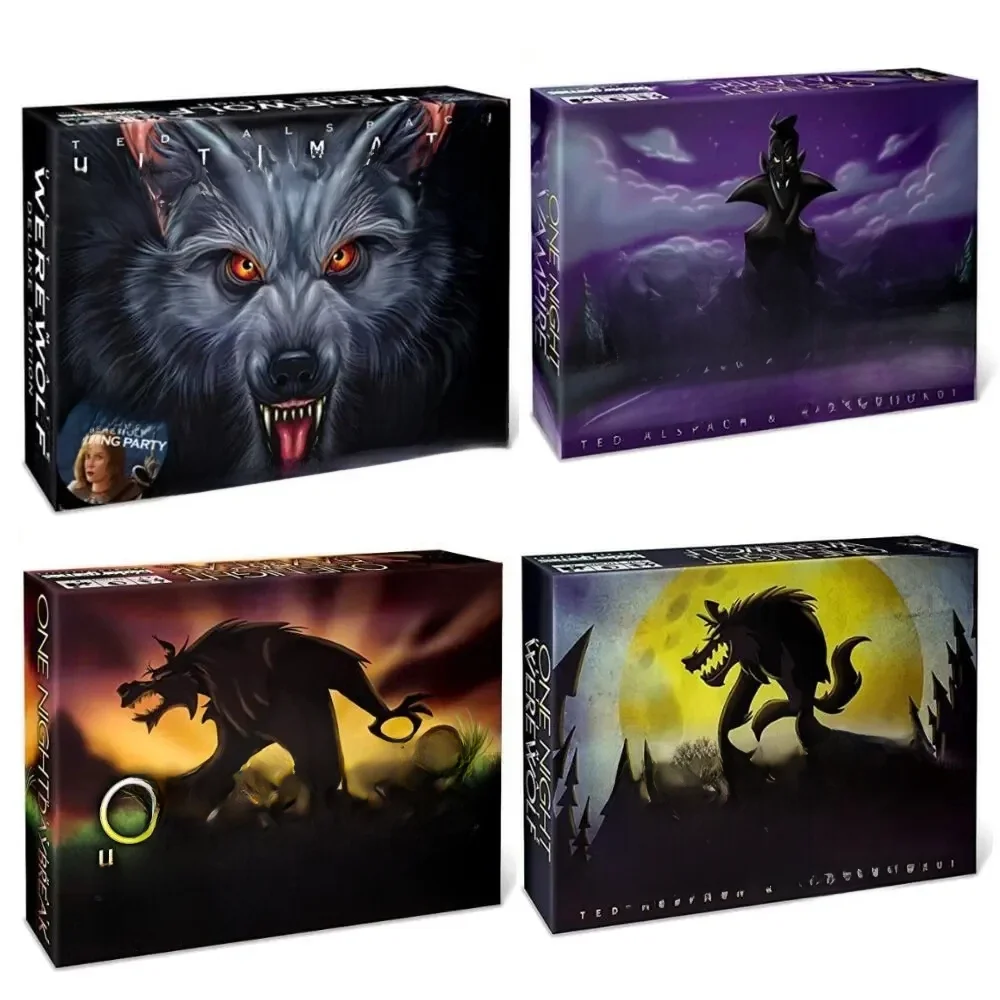Une nuit ultime loup-garou cartes Collection jeu de société ultime Daybreak Vampire édition jeu pour jouer en fête