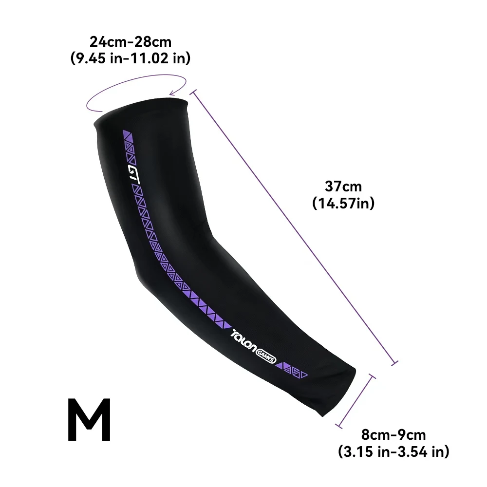 TALONGAMES ESports GT ARM Sleeve, Reduce Friction On Mouse Pad, Seamless Heat Press Technology, Cool Feeling, Quick Drying, Arm