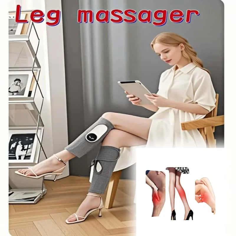 

Calf Massager With Air Wave Multi - Functional Leg Massager With Constant - Temperature Hot Compress For Beautifying Legs Leg Ma