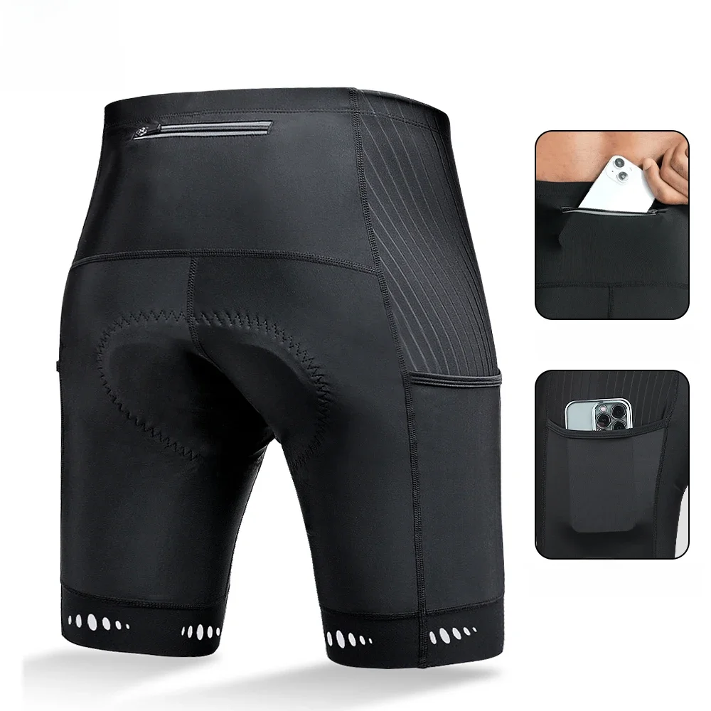 AliExpress X-TIGER Men Cycling Shorts with Back Pocket 5D Gel Padded Bike Shorts for Men Mountain Road Biking Riding Half Pants Tights