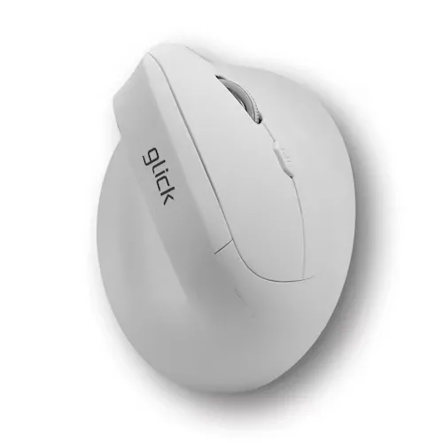 [Today's departure] Gickker Office Pro ERGO vertical noise-free human engineering Bluetooth wireless mouse OP70 (White)