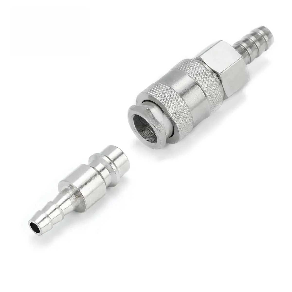 1Set Europese EU Type Pneumatische Fitting Connector Snelkoppeling Voor Luchtcompressor Slang Barb Nozzle SH PH 6MM 8MM 10MM - afbeelding 2