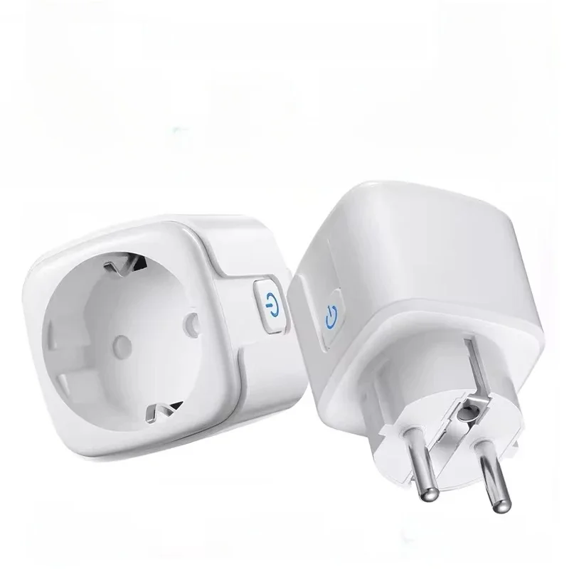 Smart Plug WiFi Socket EU 16A/20A Met Power Monitor Timing Functie Tuya Smart Leven APP Controle Werkt met Alexa Google Home - afbeelding 2
