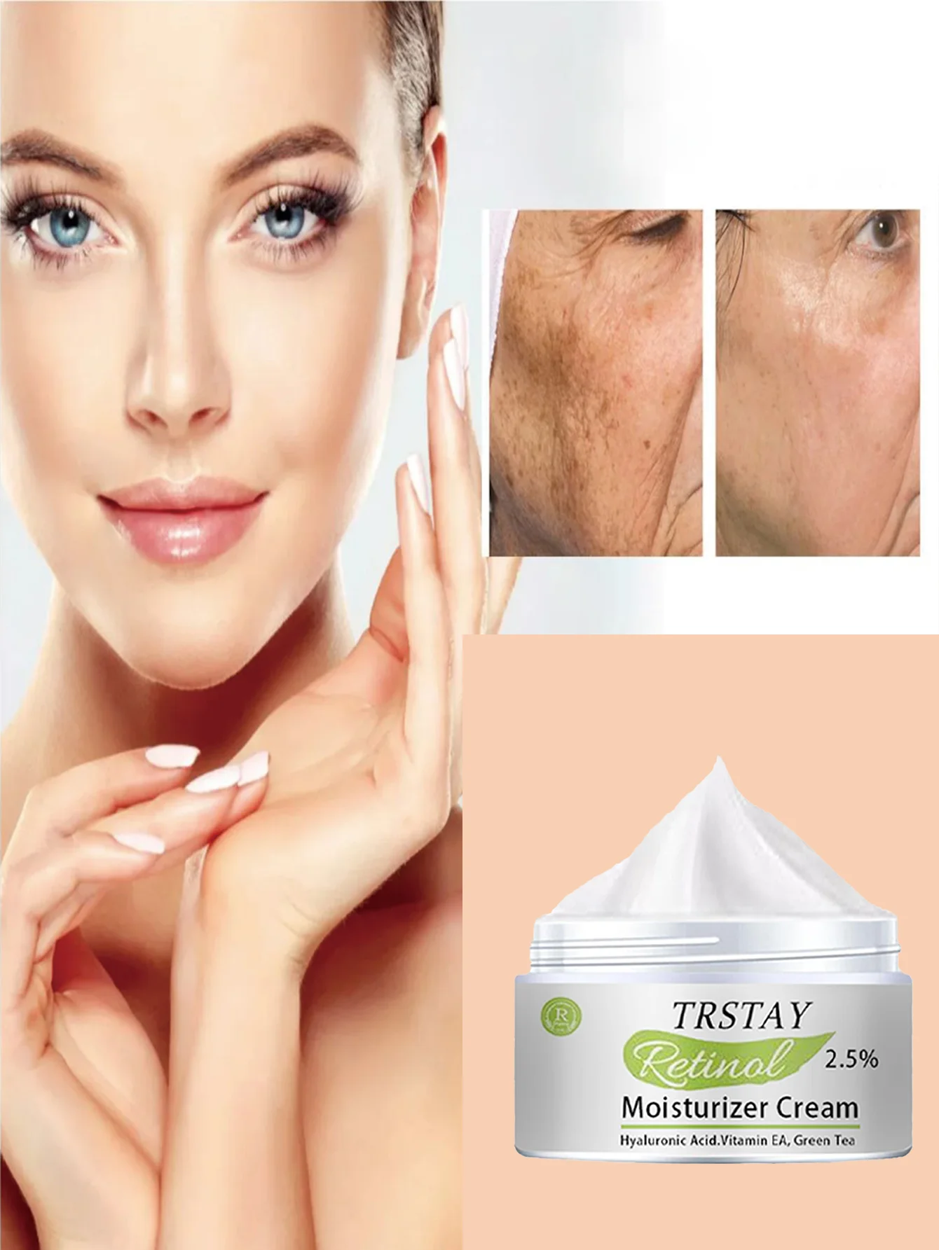 

Натуральное масло для лица с витамином Е, глубоко увлажняющее, отбеливающее кожу, питательное лечение с антиоксидантными властивостями для сияющего сияющего сияния