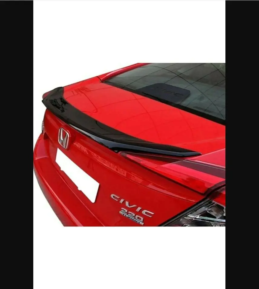 Anatomic Spoiler For Honda Civic Fc5 2016 To 2020 Models - Modify Your Car Styling Chrome Side Skirts Bumper Front Lip Splitter