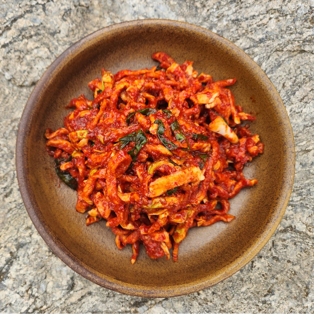 Dried radish kimchi