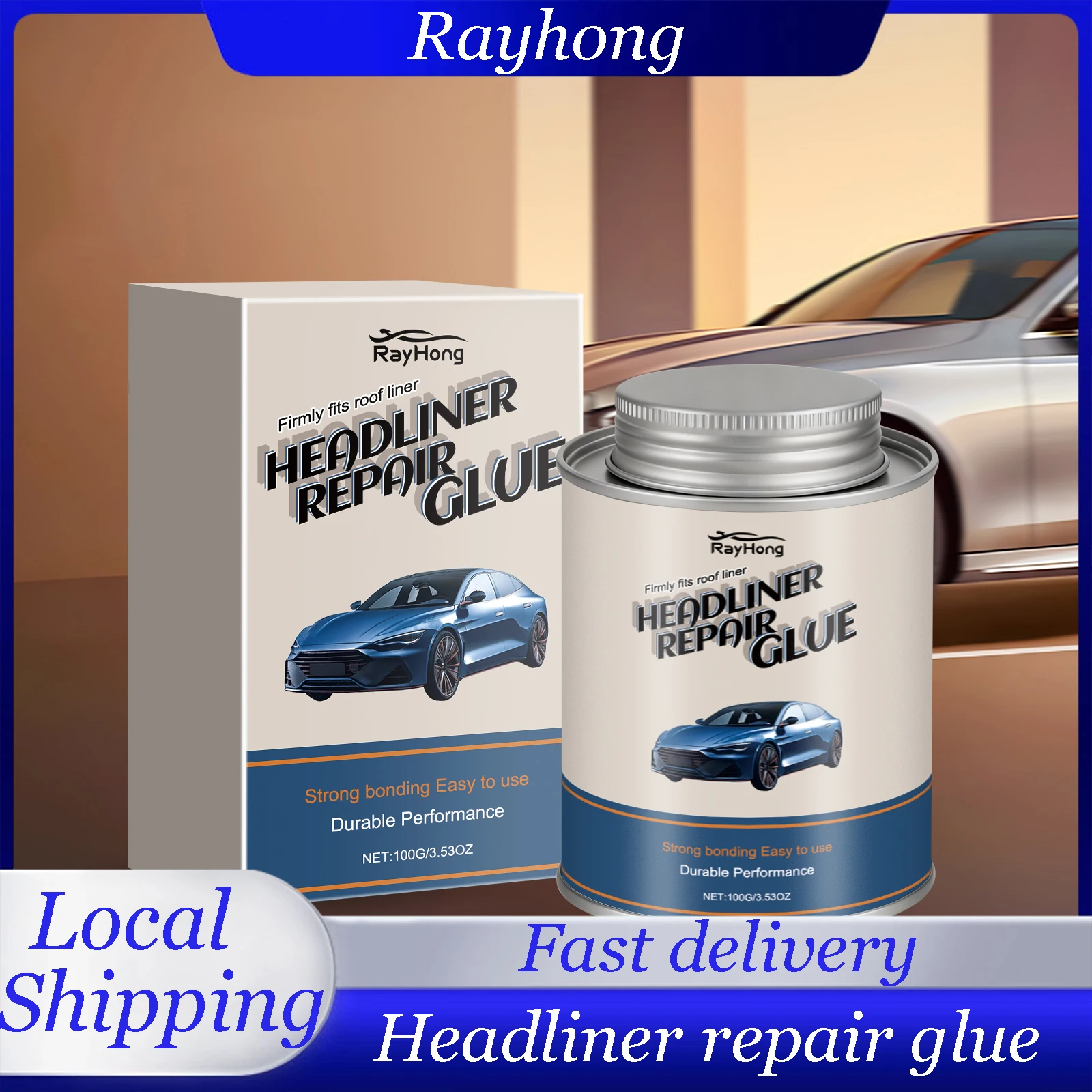 

Rayhong клей для ремонта подголовника, сильная адгезия, быстрое удаление царапин, герметичный, быстрое уплотнение, водонепроницаемый, прочный герметик для подголовника