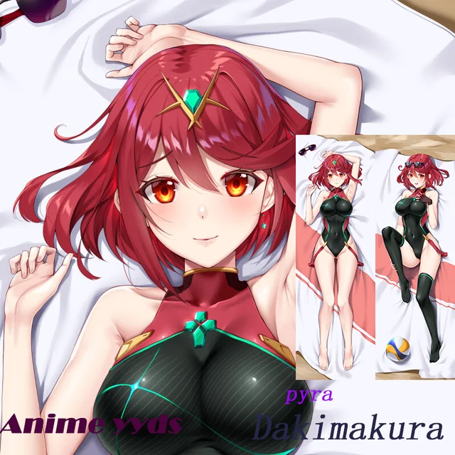 抱きアニメpyra(xenobladeクロニクル2) ボディ枕両面プリント等身大カバー贈答 - AliExpress