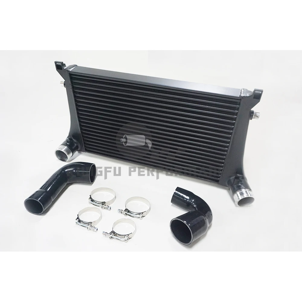 KUNGFU PERFORMANCE Aluminum Competition Front Mount Au di A3 S3 8V VW Golf R GTI MK7 Intercooler