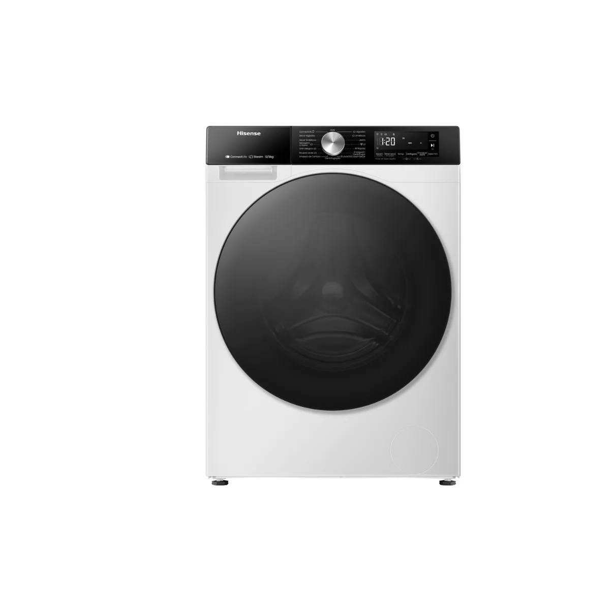 LAVA E SECA HISENSE 3S 12/8KG INVERTER WI-FI WD3S12 BRANCA - AliExpress 6