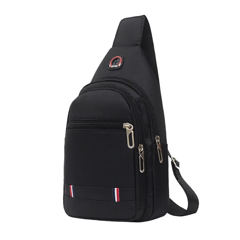 Oxford męska torba na klatkę piersiowa Crossbody pojedyncza torba podróżna na ramię modne torby na klatkę piersiową w nowym stylu torba męska na klatkę piersiową o dużej pojemności — zdjęcie 2