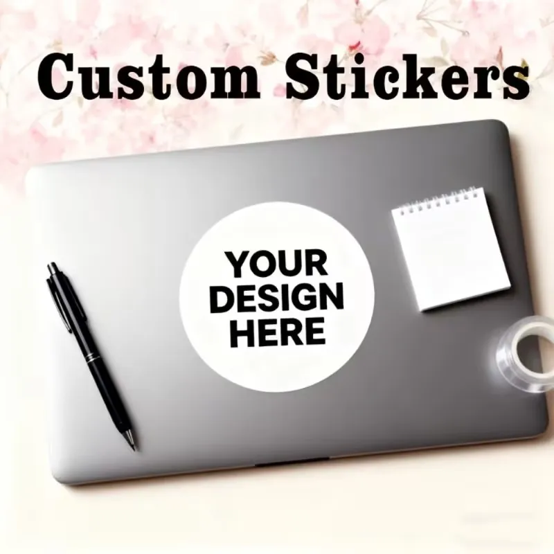 Personalized Round Stickers, Suitable for Various Occasions, Custom Logo and Photo, Birthday Party Invitations Party Supplies