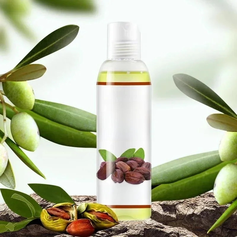 Huile de Jojoba organique naturelle de marque, 100ml, soins pour la peau, soulage le Stress, détend, hydrate, éclaircit, huile essentielle