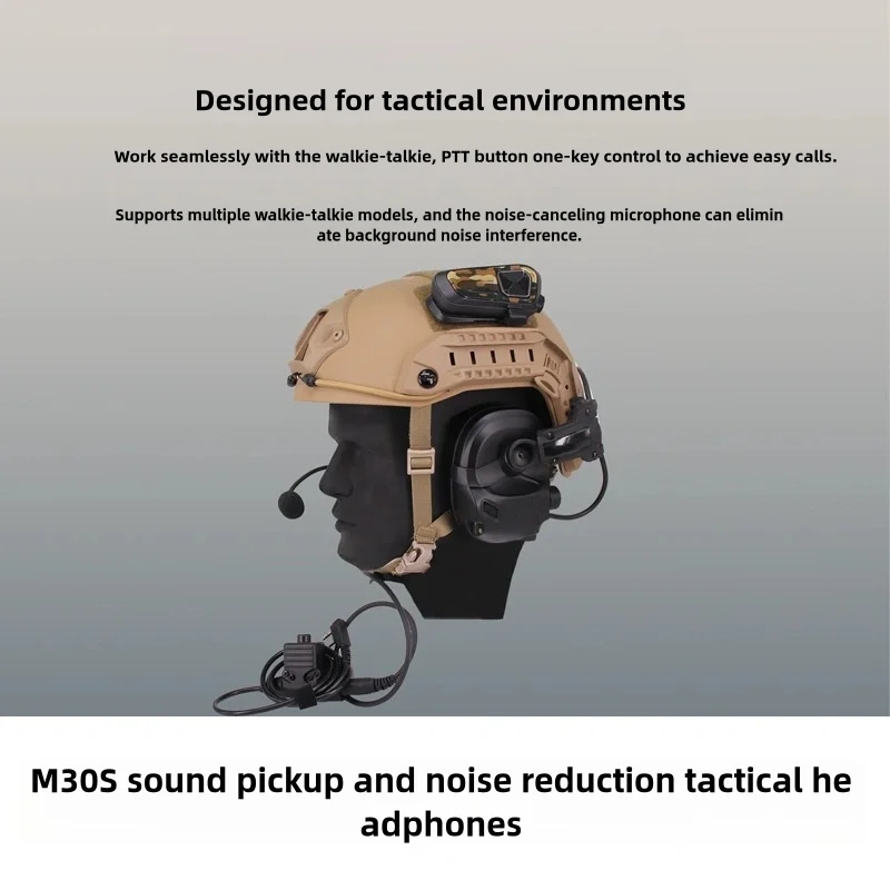 

Tactical Electronic Shooting Earmuff Anti-noise Headphone Sound Amplification Hearing Protection Headset Foldable Hot Sale