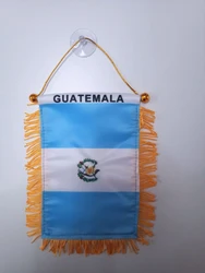 Directly Delivery Car Window Decoration Stain Bunting Pennant Guatemala Flags