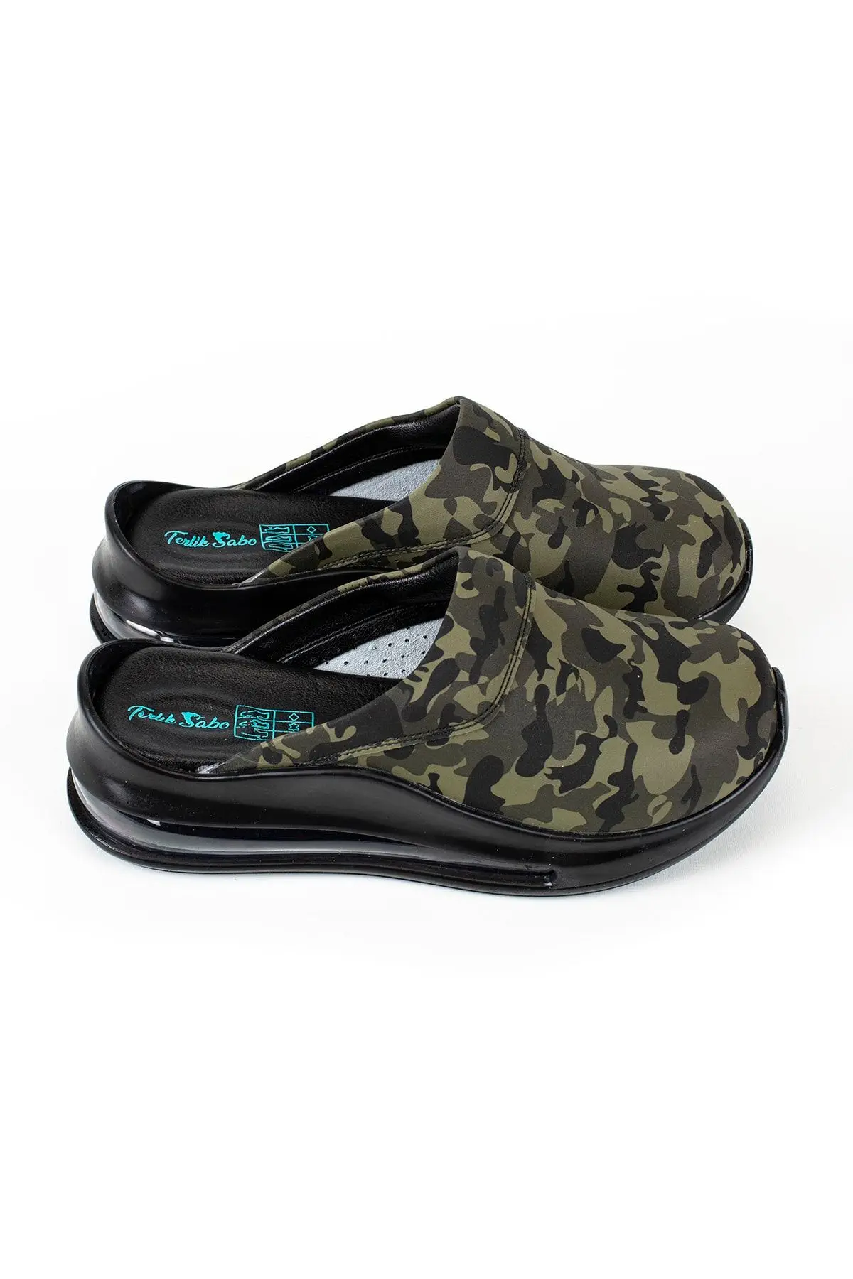 

Camouflage pattern comfortable orthopedic nurse doctor slippers casual shoes summer winter women fashion sandals medical clogs