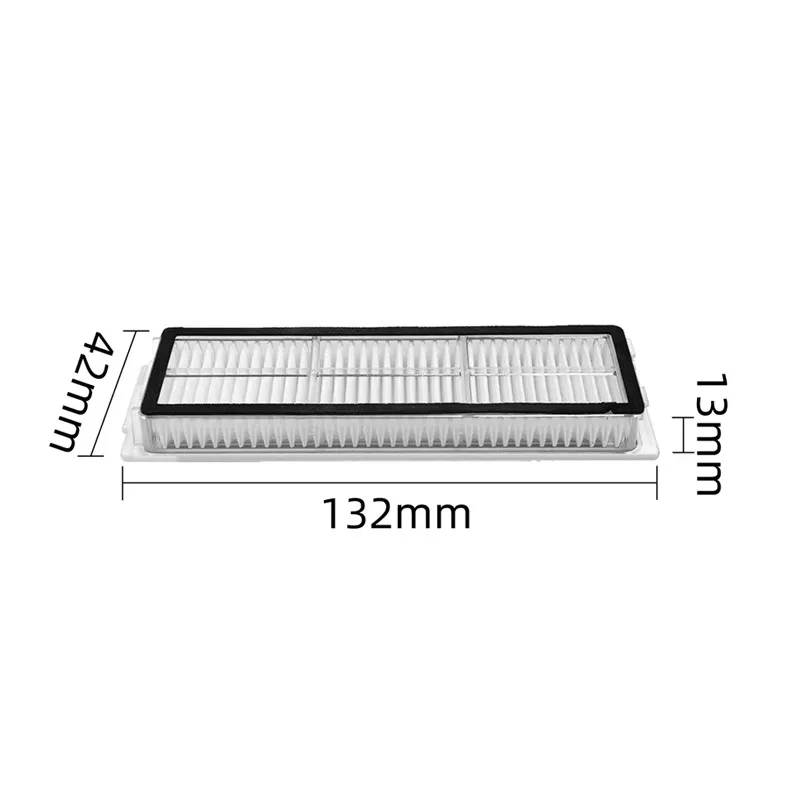 Für Xiaomi Roboterstaubsauger H50 / H50 Pro OV42GL: Hauptseitenbürste, Hepa-Filter, Wischtücher, Staubbeutel-Ersatz. – Detail 7