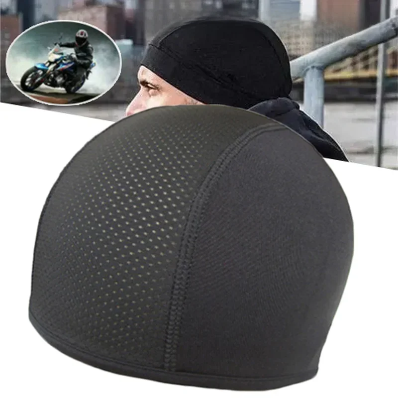 AliExpress NONE Cycling Cap Breathable Helmet Inner Summer Quick-drying Sweat Wicking Hat Men Women Motorcycle Balaclavas Sports Hat Cap