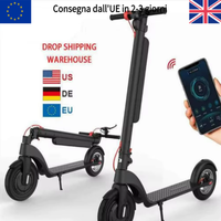 HX X8 Powerful Electric Scooter Adult 350W 10AH 36V Electric Kick Scooter Foldable 10.0 inch Wheel Self-Balance E Scooter