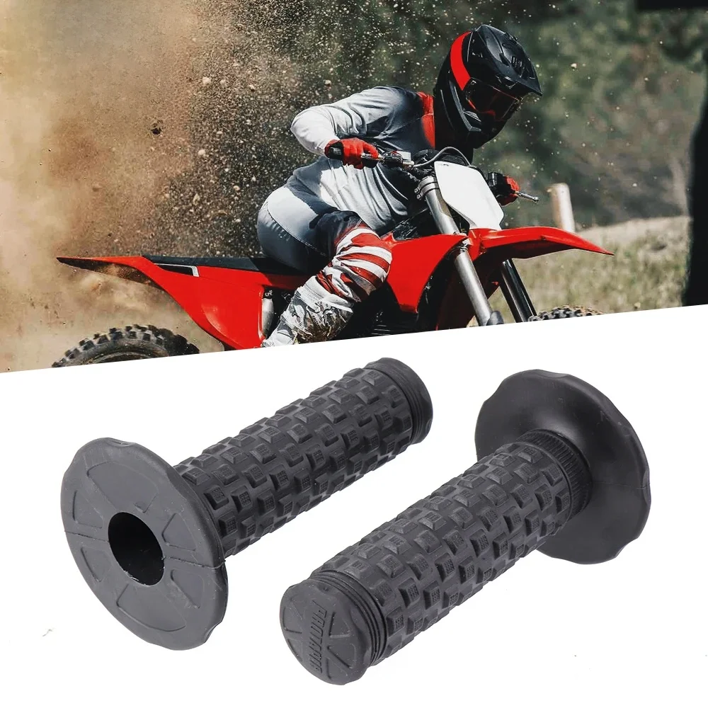 AliExpress KEMiMOTO Motorcycle Handlebar Grips Universal 7/8" 22mm Motorcycle Non-Slip Grip Cover Throttle Bar Grips for Dirt Bike Motocross ATV UTV
