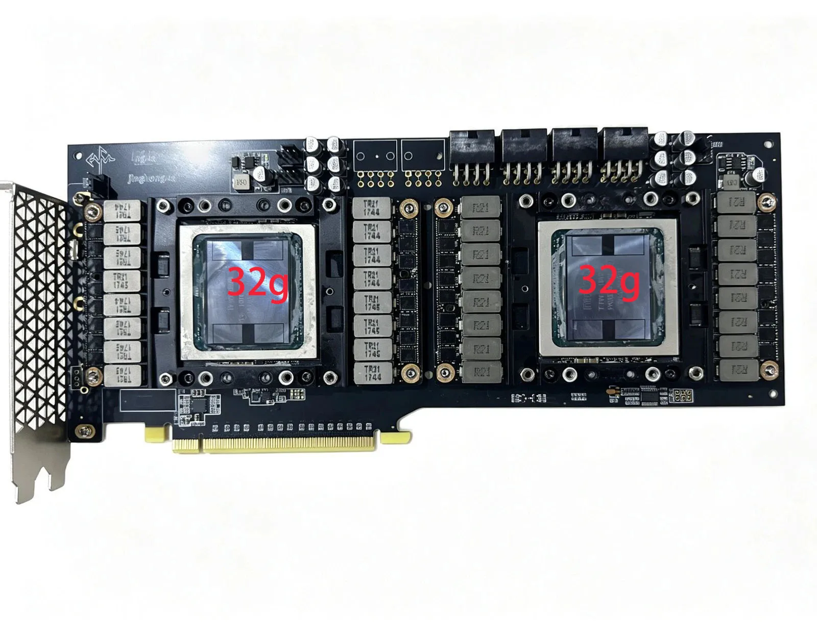 V100 SXM2 300G NVLink デュアルGPU アダプター SXM2×2 → PCI-E X8X8