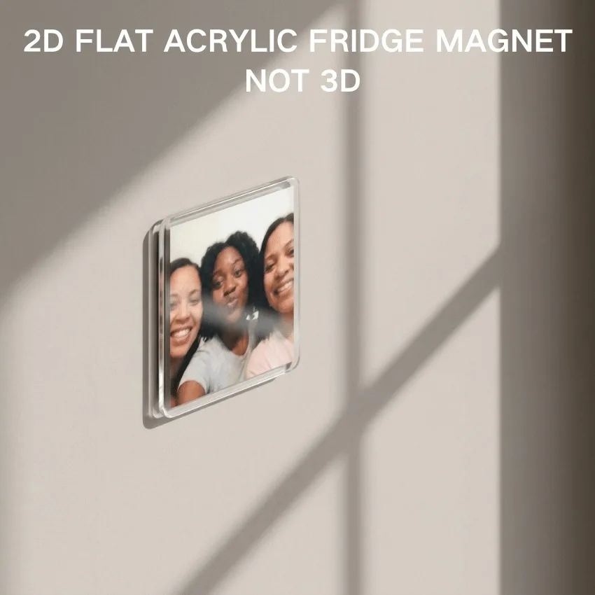 Personalized Bestie Photo Magnet - Customizable Photo Frame, Perfect for Home Kitchen Refrigerator, Photo Stand with Base for Fr - view 4