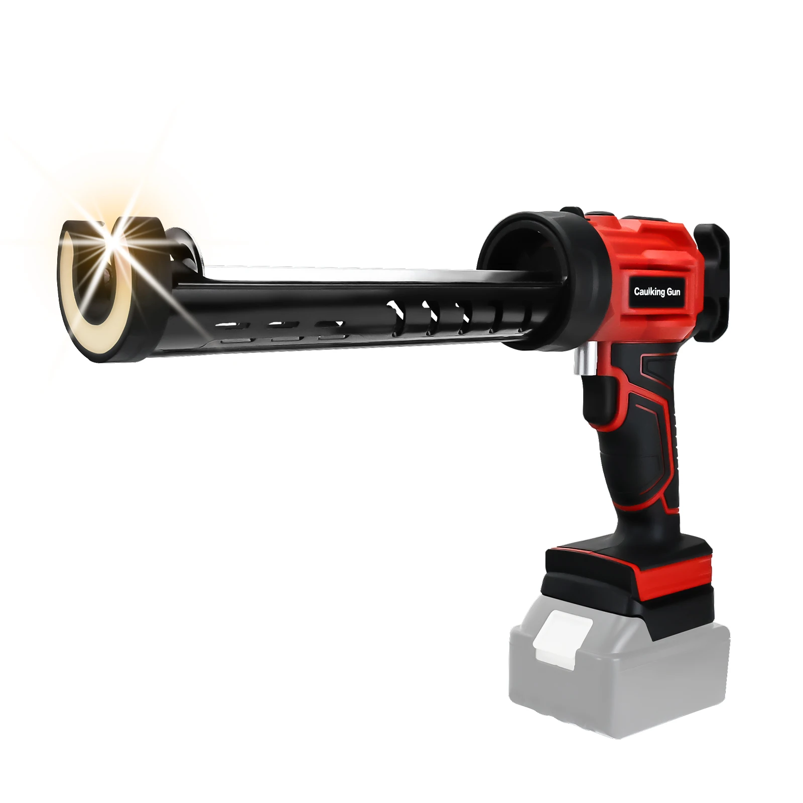 Беспроводной пистолет для герметизации, 10 унций/300 мл, электрический силиконовый пистолет, 4 регулируемые скорости со светодиодной подсветкой для батареи Makita 18 В (без батареи)