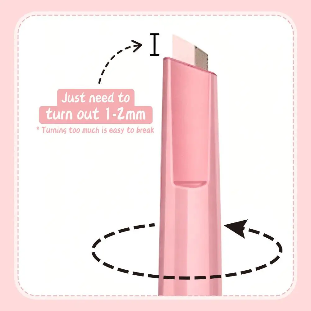 Doppel-kopf Gel Seidenraupe Stift Eyeliner Bleistift Wasser-beständig Dreidimensionale Wirkung Schwindel-beständig Taschen Stift Auge N6V0