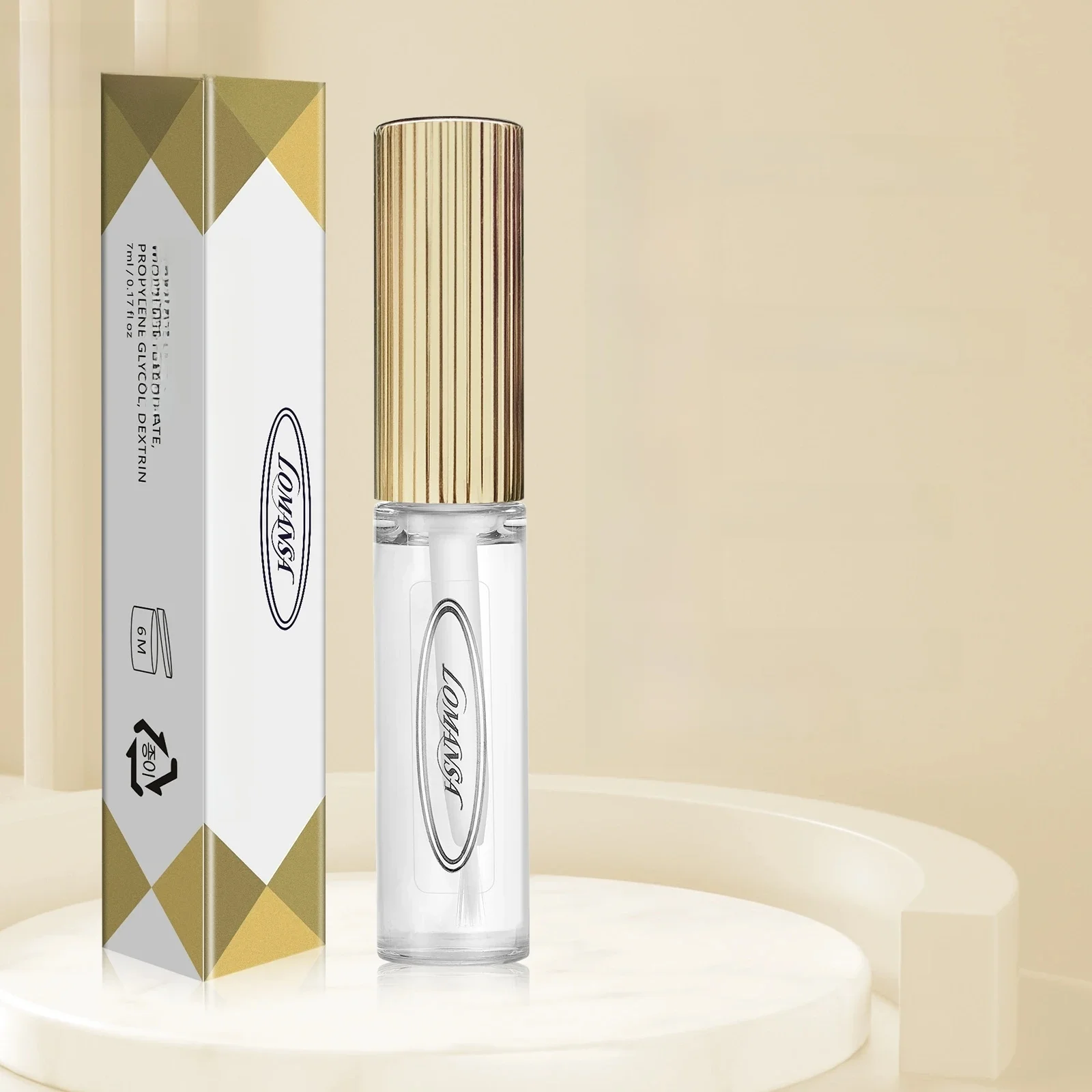 Lomansa Korea 1Pc 7ml Strong Lash Lift Glue Super Lash Lifting Adhesive Korea Clear Eyelash Lifting Adhesive Eyelashe Glue Tool — zdjęcie 2