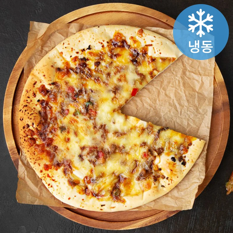 풀무원 노엣지피자 코리안BBQ 322gx3개