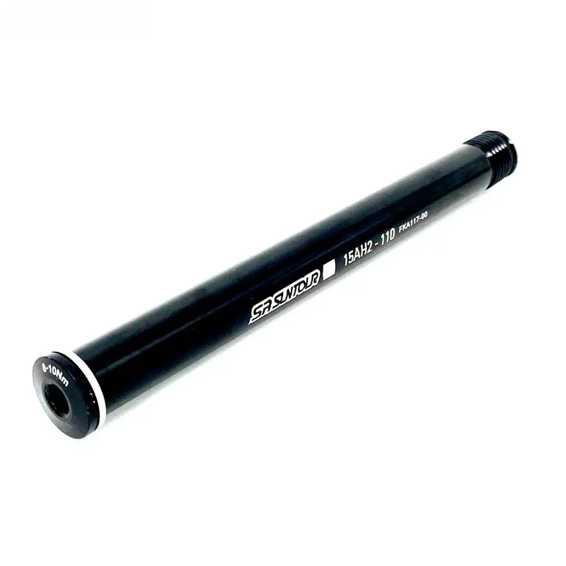 AliExpress SR SUNTOUR Front Fork 15mm * 110mm Tool Type Axle Threaded Quick Release Lever Thru Axle For Boost Front Fork Through Axle