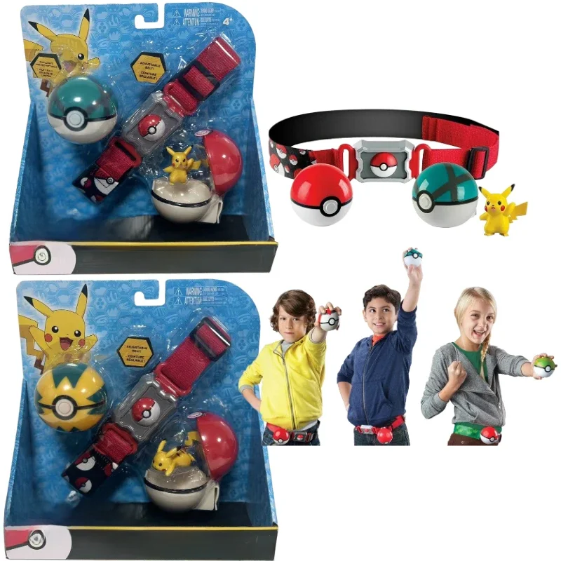 Tomy Pokemon Poké Ball Belt Jouets pour enfants à partir de 4 ans