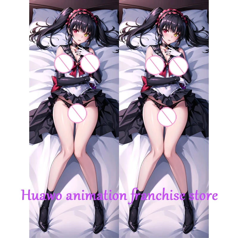 

Подушка Двухсторонняя наволочка с рисунком из аниме Подушка «Dakimakura» Date A Live Kurumi Tokisaki обнимающая наволочка Otaku Waifu