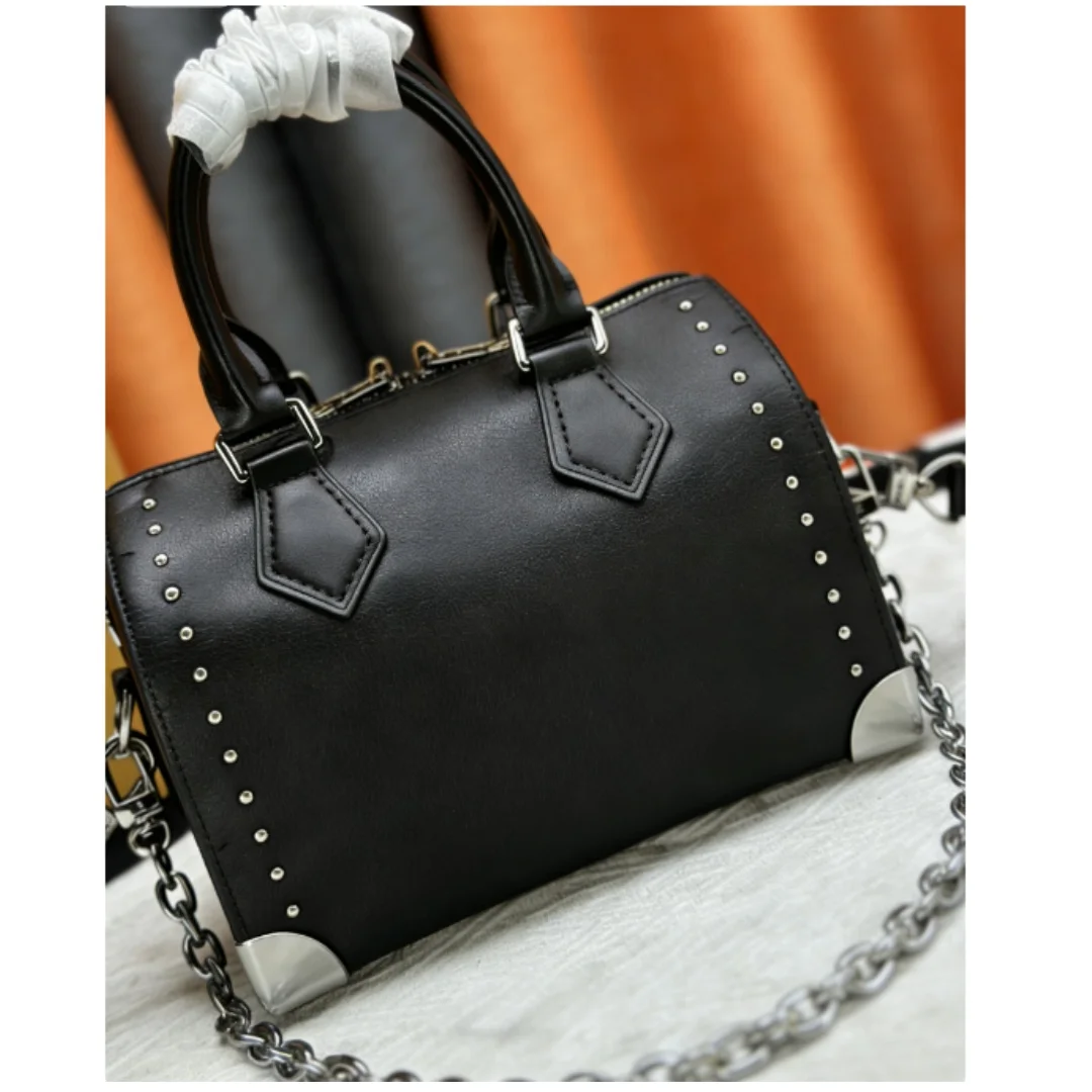 

New Size 20.5 Women's Fashionable Multi-purpose Letter-printed Double-zip Large Capacity Handbag And Crossbody Bag No Box