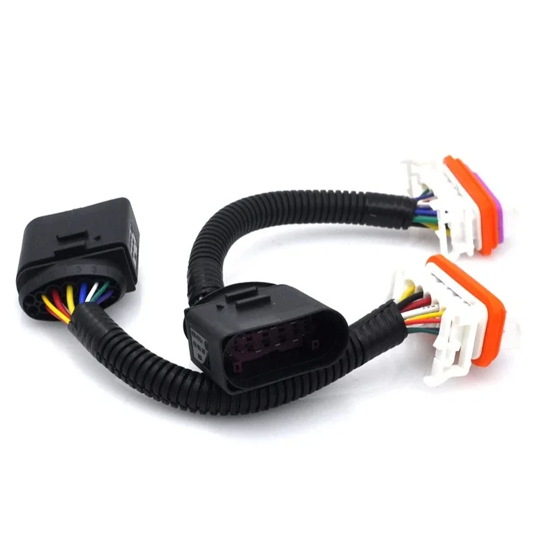 2x Retrofit facelift Headlight cable adaptor For Cayenne 955 9PA 03-06