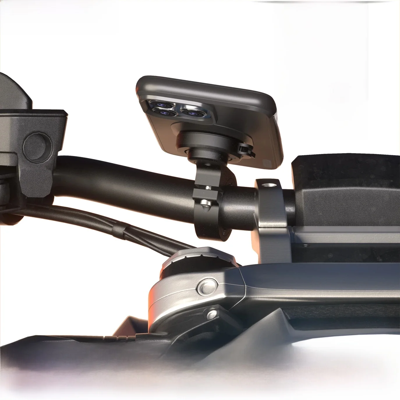 AliExpress sincetop Bike Phone Holder, Aluminum Bike Phone Mount with Universal Adapter, Quick Mount Mountain Bike Bicycle Handlebar for iPhone