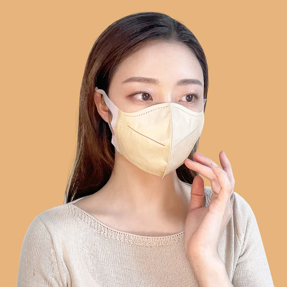 SoonsuClean-mascarilla OGannic con filtro MB de producción nacional, máscara de beated Bird, 100 blanco grande y 5 colores