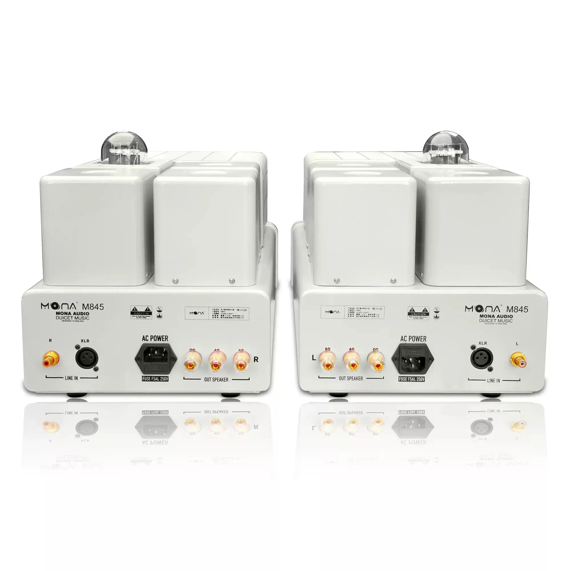 أحدث منى سبليت 300B دفع 845 مضخم طاقة أنبوبي إلكتروني من الفئة A لمضخم صوت الصفراوي عالي الطاقة