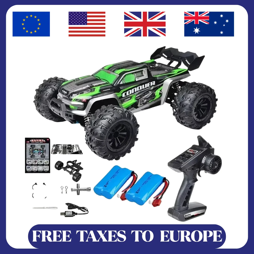 SCY 16101 1:16 50 km/h 4WD RC Auto mit Lichtern, bürstenlos, Hochgeschwindigkeits-All-Terrain-Fernbedienung, Off-Road-Drift-Monster-Truck, Spielzeug