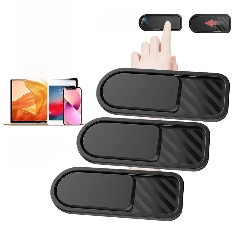 Couvercle d'objectif d'appareil photo Anti-piratage Peek coulissant, autocollant de confidentialité pour objectif de téléphone portable, pour IPad, tablette, Webcam, ordinateur portable