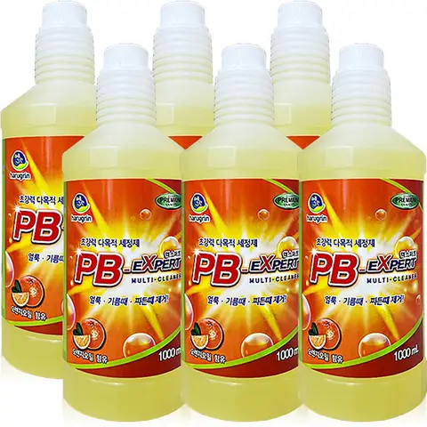 PB엑스퍼트 다목적 세정제 1L x 6개 곰팡이 유리 싱크대 Best5