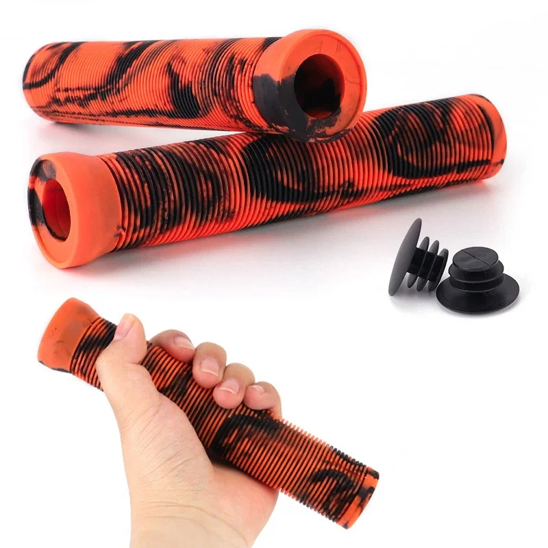 AliExpress BUCKLOS Road Mountain Bike Lengthened Handlebar Grips Soft Rubber Long Grips for Scooter BMX Bike Anti-slip Ultralight Bike Grips